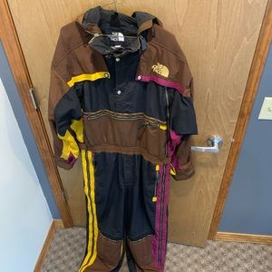 Vintage North Face Steep Tech RAGE Aztec ski suit